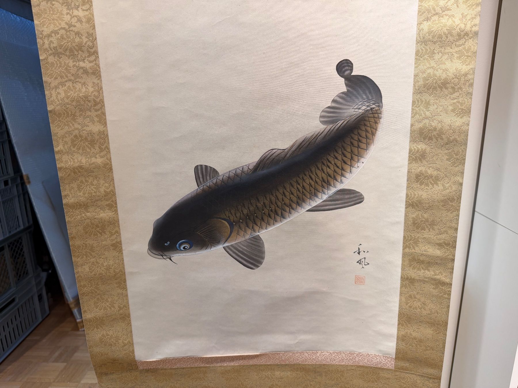 Foto & Immagini: Rollbild Japan Kakejiku „Koi" – Usato da Bern venduto da mbtiti 5