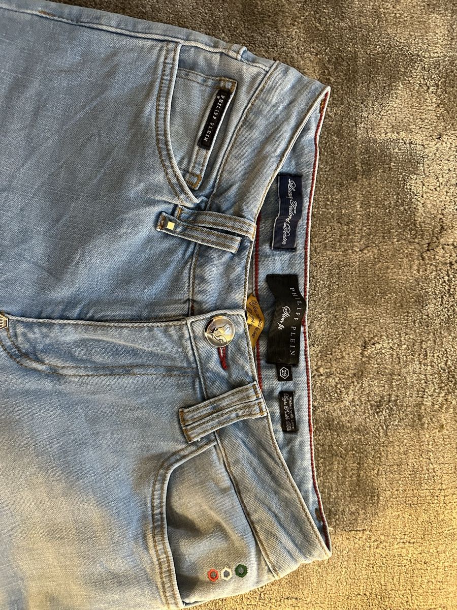 Philipp Plein Jeans: Philip Plein Blue Men Jeans – Usato da Küssnacht am Rigi venduto da Minkijulia 1