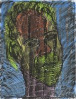 Zeichnung: Green Face