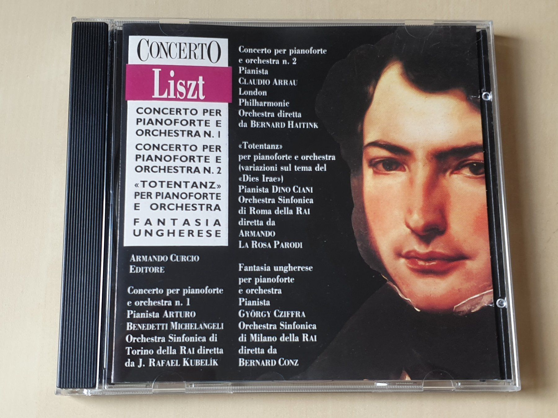 CD: Liszt Concerto – Usato da Stansstad venduto da collectorsshop