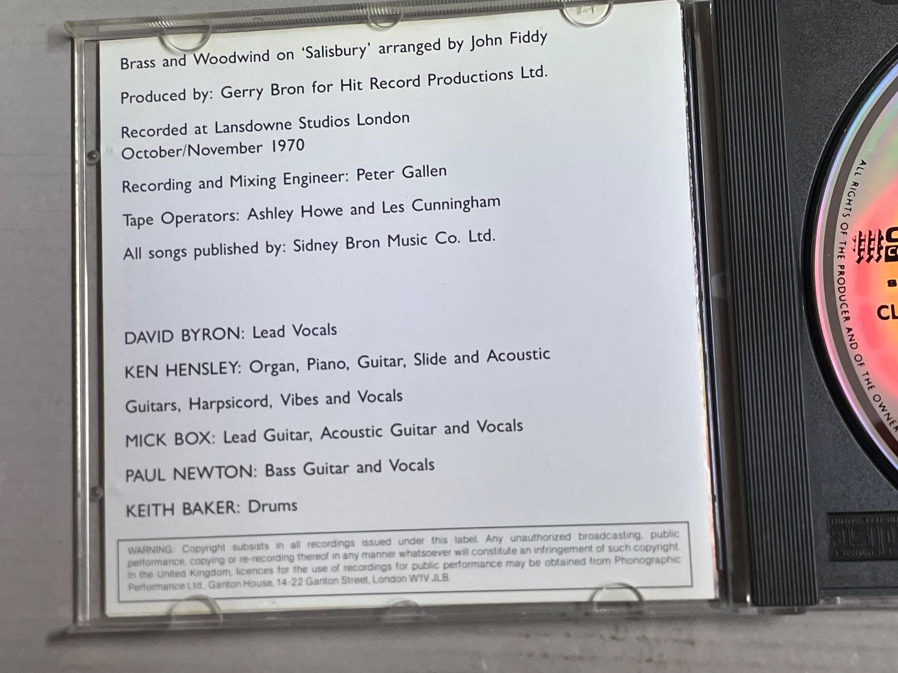 CDs: Uriah Heep – D'occasion à Muri b. Bern par AdidasCollector 3