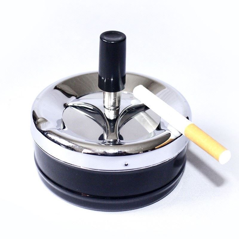 Portacenere: Spinning Aschenbecher  Schwarz – Nuovo e nell'imballaggio originale da Wängi venduto da elcigarro