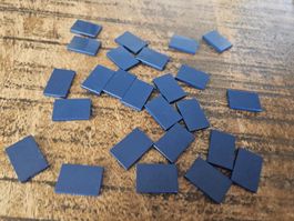 lego 26603 lot de 25 pièces Dark Blue Tile 2 x 3