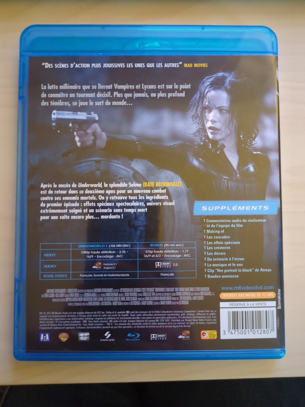 Tutti i DVDs: Underworld 2 Evolution - Blu-ray – Nuovo (secondo la descrizione) da Gland venduto da Kyostal 1
