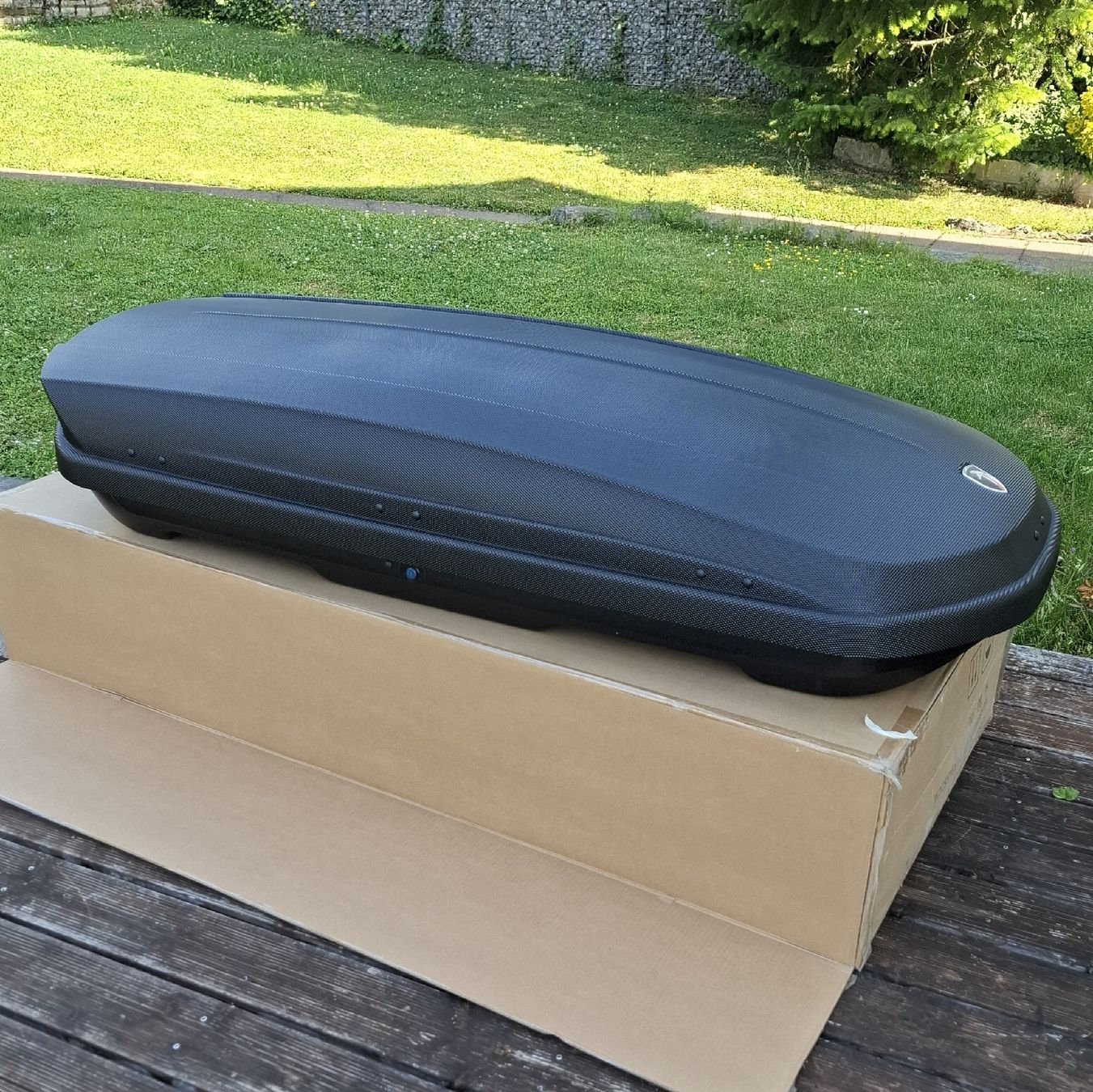 Dachboxen: Dachbox schwarz 460 L – Neu und originalverpackt aus Reinach BL von Malin20