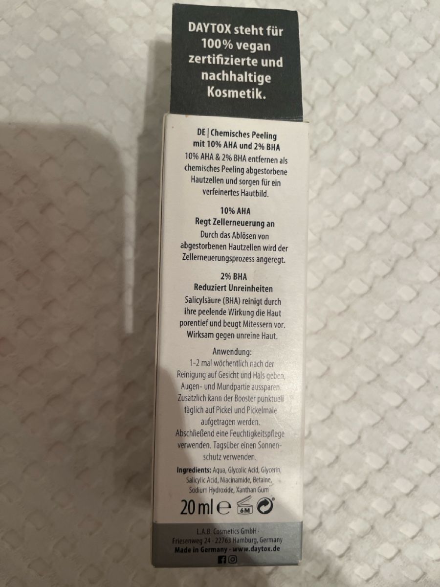 Cura del viso: Daytox AHA & BHA Booster, Peeling NEU – Nuovo e nell'imballaggio originale da Arch venduto da sibylle.anne 1