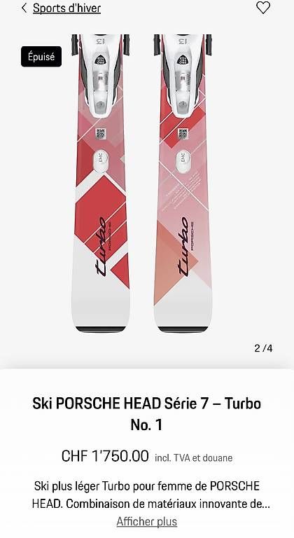 Sci: Ski Head Porsche  – Usato da Pully venduto da mberdoz 1