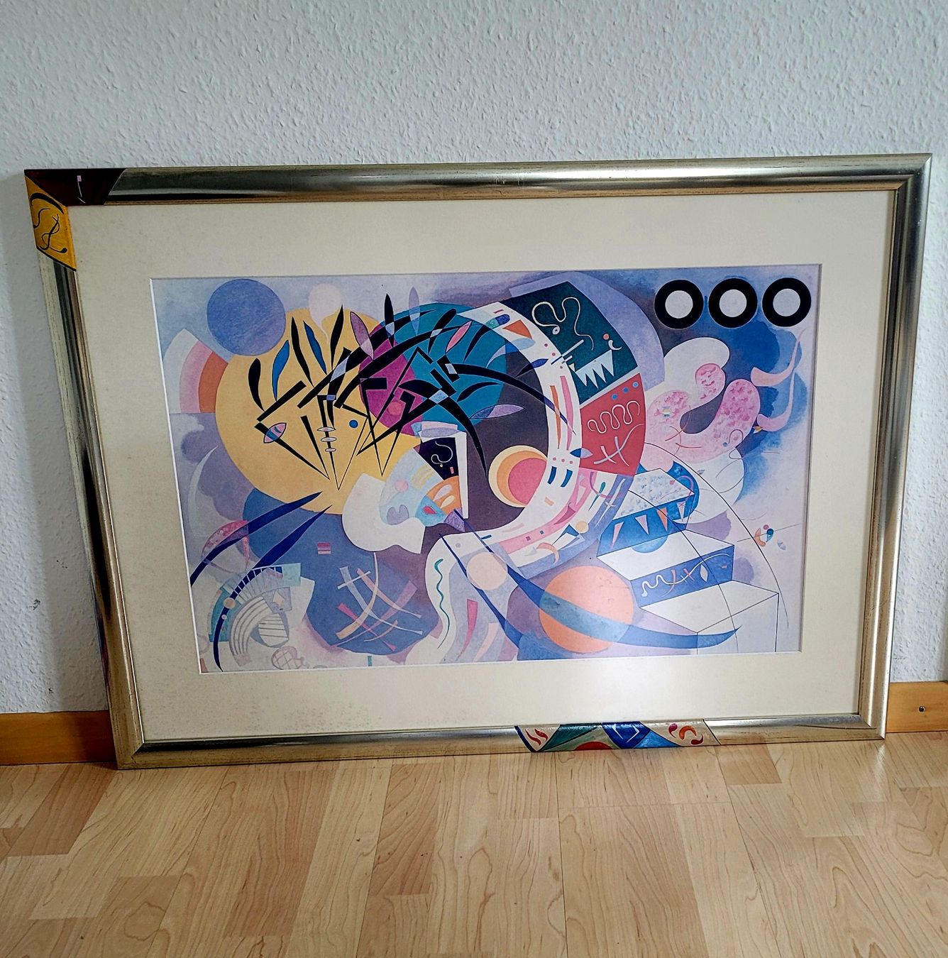 Foto & Immagini: Kandinsky Bild, gerahmt, abstrakt, Wandbild, Kunst – Usato da Horgen venduto da Yaboya