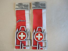 1969 Eidg. Schützenfest Auszeichnung Medaille Kranz Thun