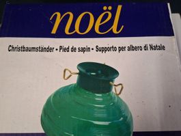 hübscher Glas Christbaumständer, Weihnachtsbaumständer