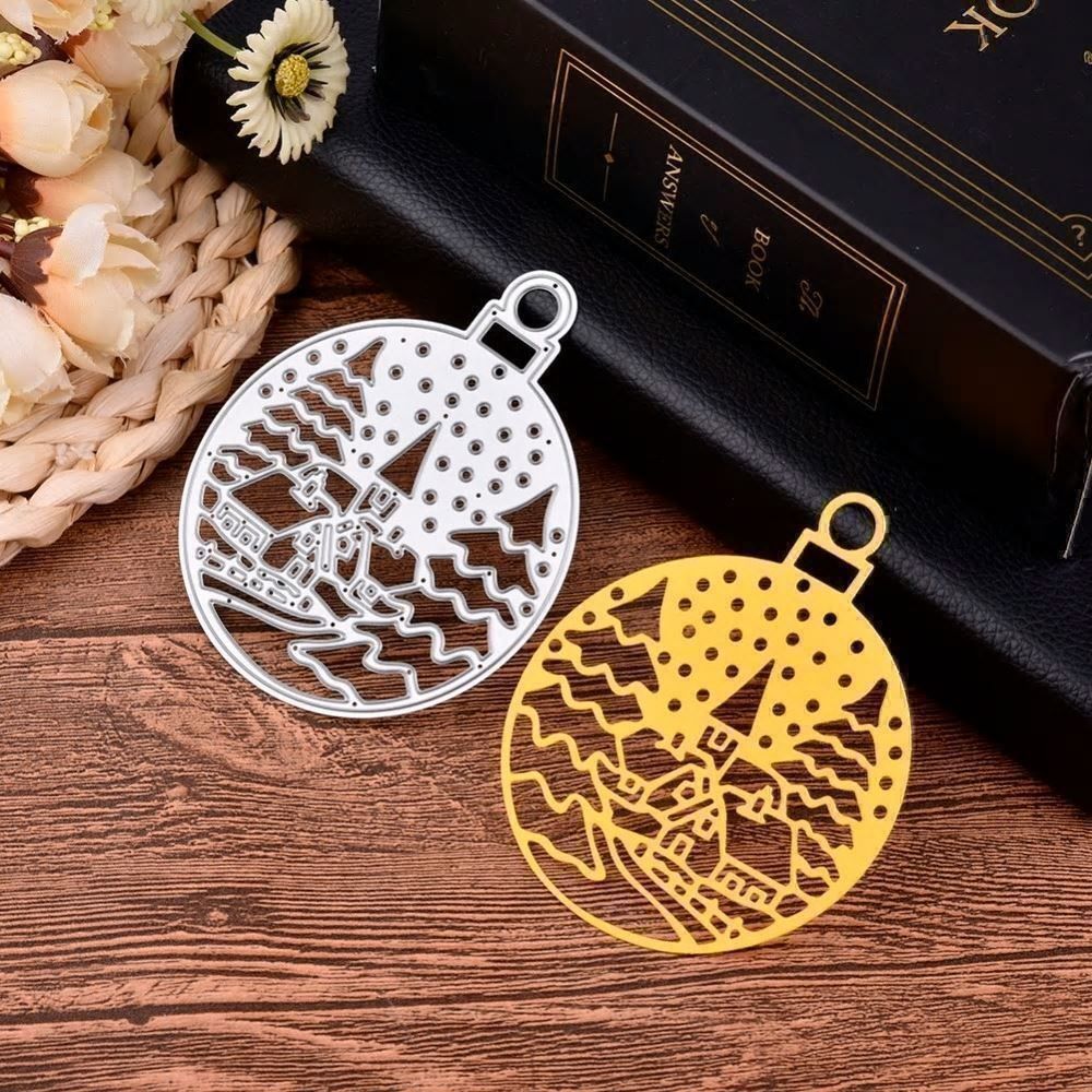 Sciablone: WEIHNACHTSKUGEL A STANZSCHABLONE – Nuovo e nell'imballaggio originale da Affoltern am Albis venduto da scrapbooking 1