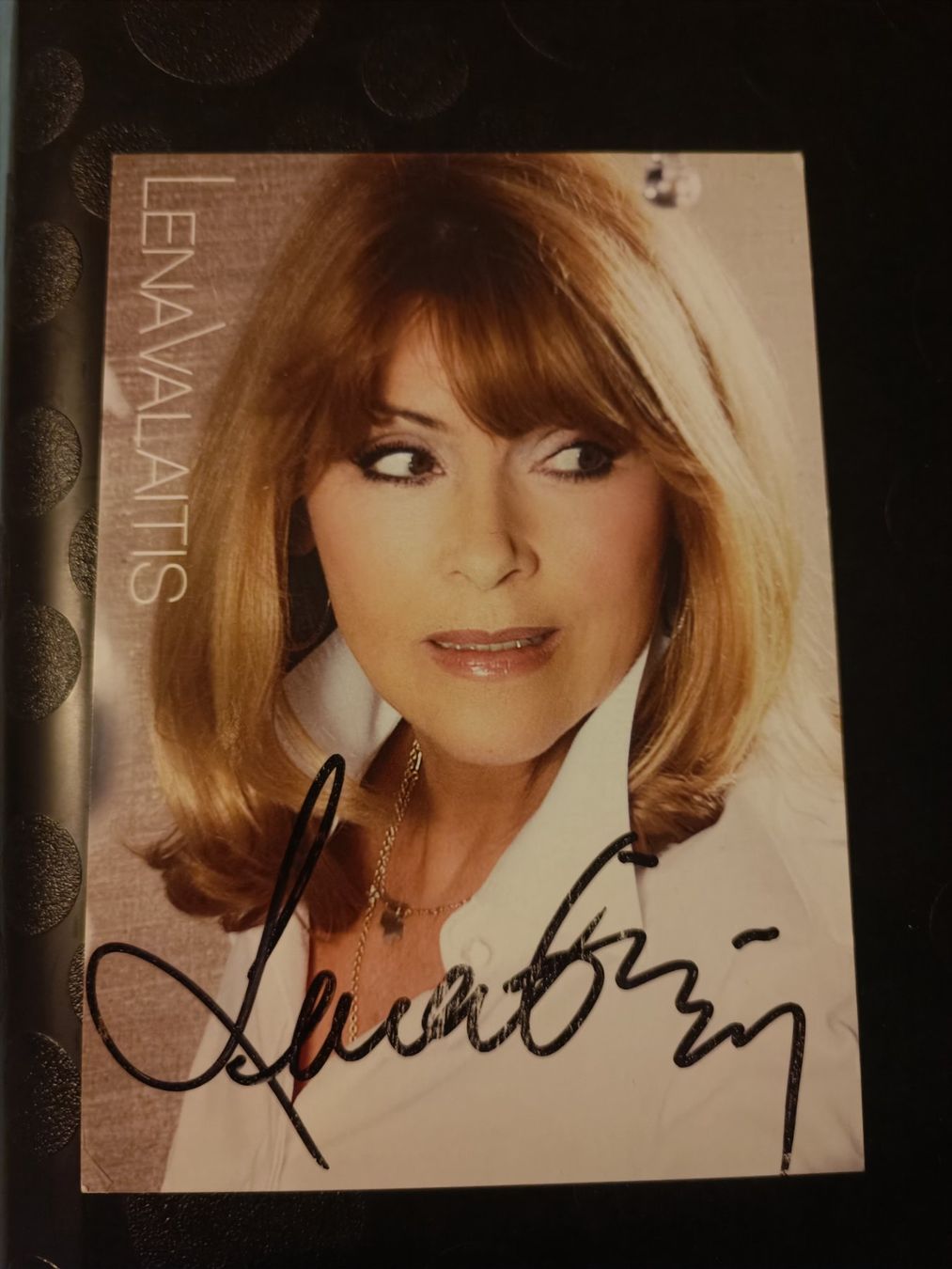 Autografi: Lena Valaitis - handsignierte Autogrammkarte – Usato da Menziken venduto da Artographs