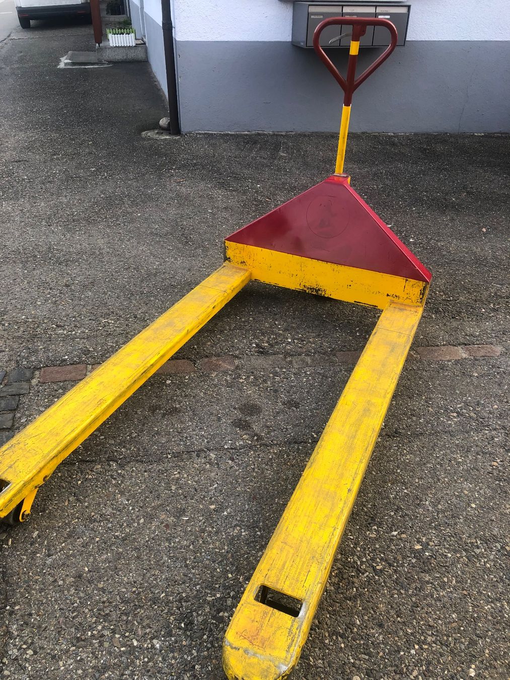 Carrelli elevatori e a forche: Stöcklin Palettrolli Gabellänge 180 cm – Usato da Embrach venduto da embr12 1