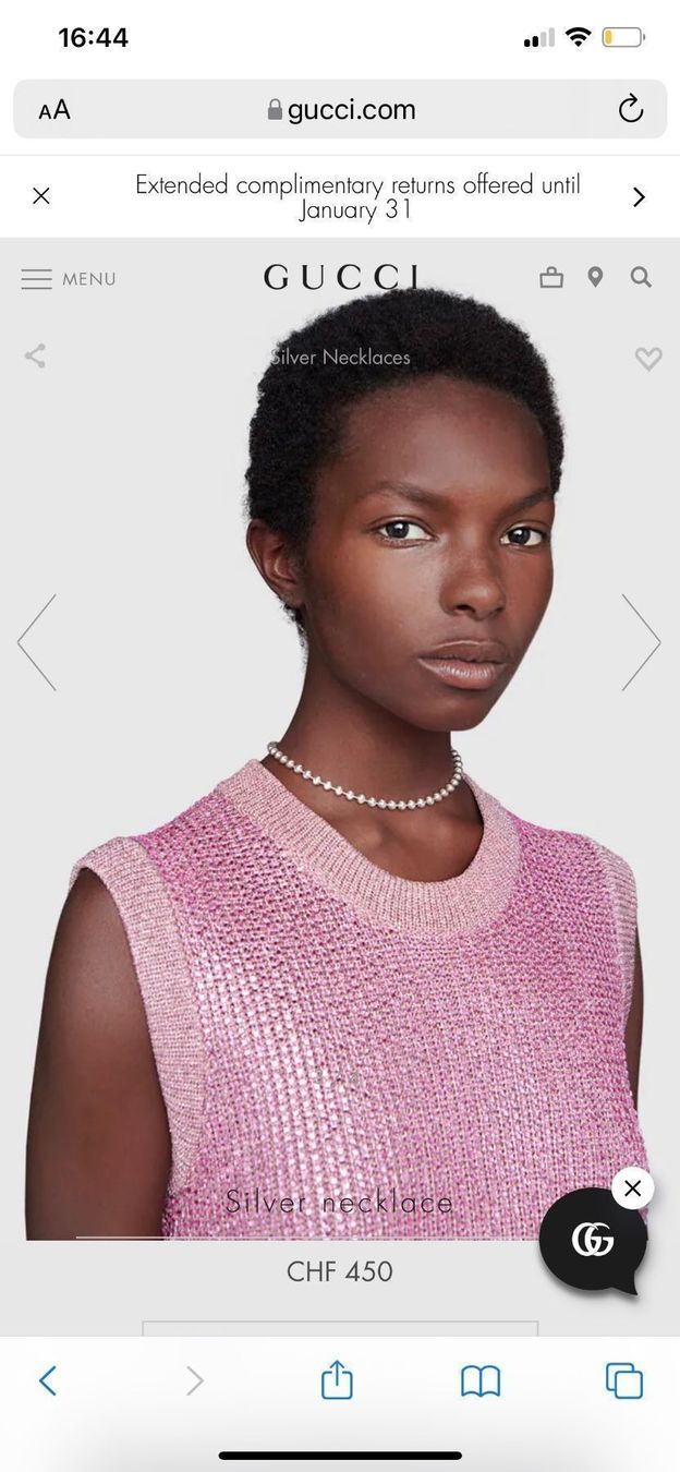 Gucci Catenine: Gucci Halskette – Usato da Glattbrugg venduto da A.S.90