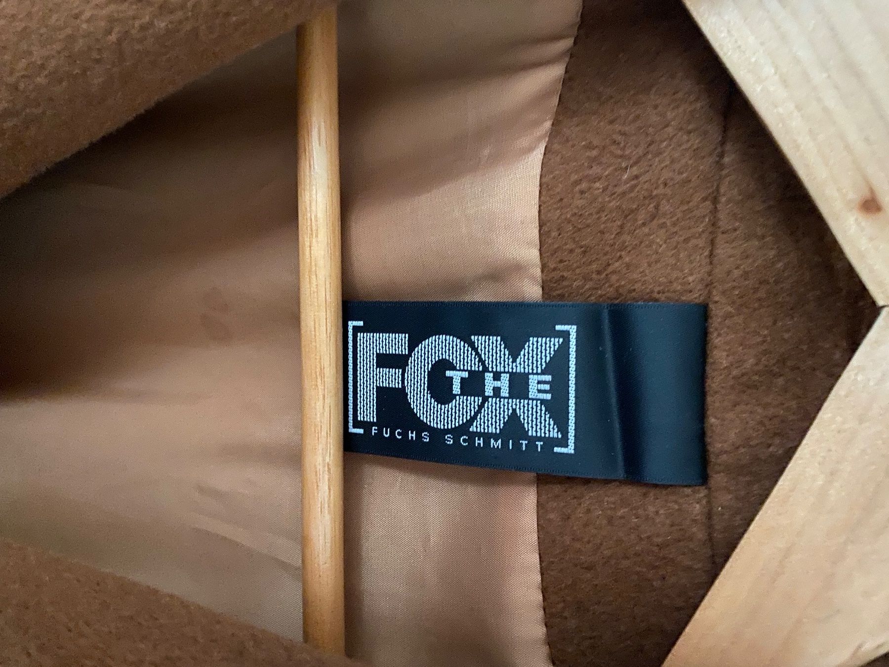 Fuchs Schmitt Cappotti: Mantel Fuchs & Schmitt braun – Nuovo (secondo la descrizione) da Einsiedeln venduto da csunshine91 1