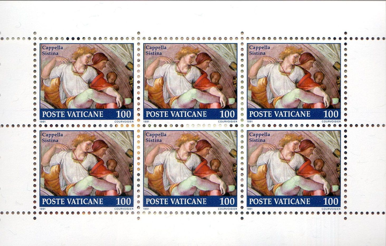 Tutti i francobolli: CAPPELLA SISTINA MARKENHEFT ** POSTFRISCH ** PO38 – Nuovo (secondo la descrizione) da Losone venduto da EM2019 1