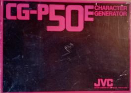 JVC CG-P50 Character Generator