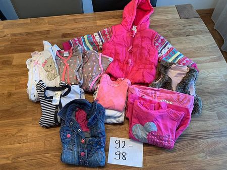Mädchen Kleider Winter Set 92-98