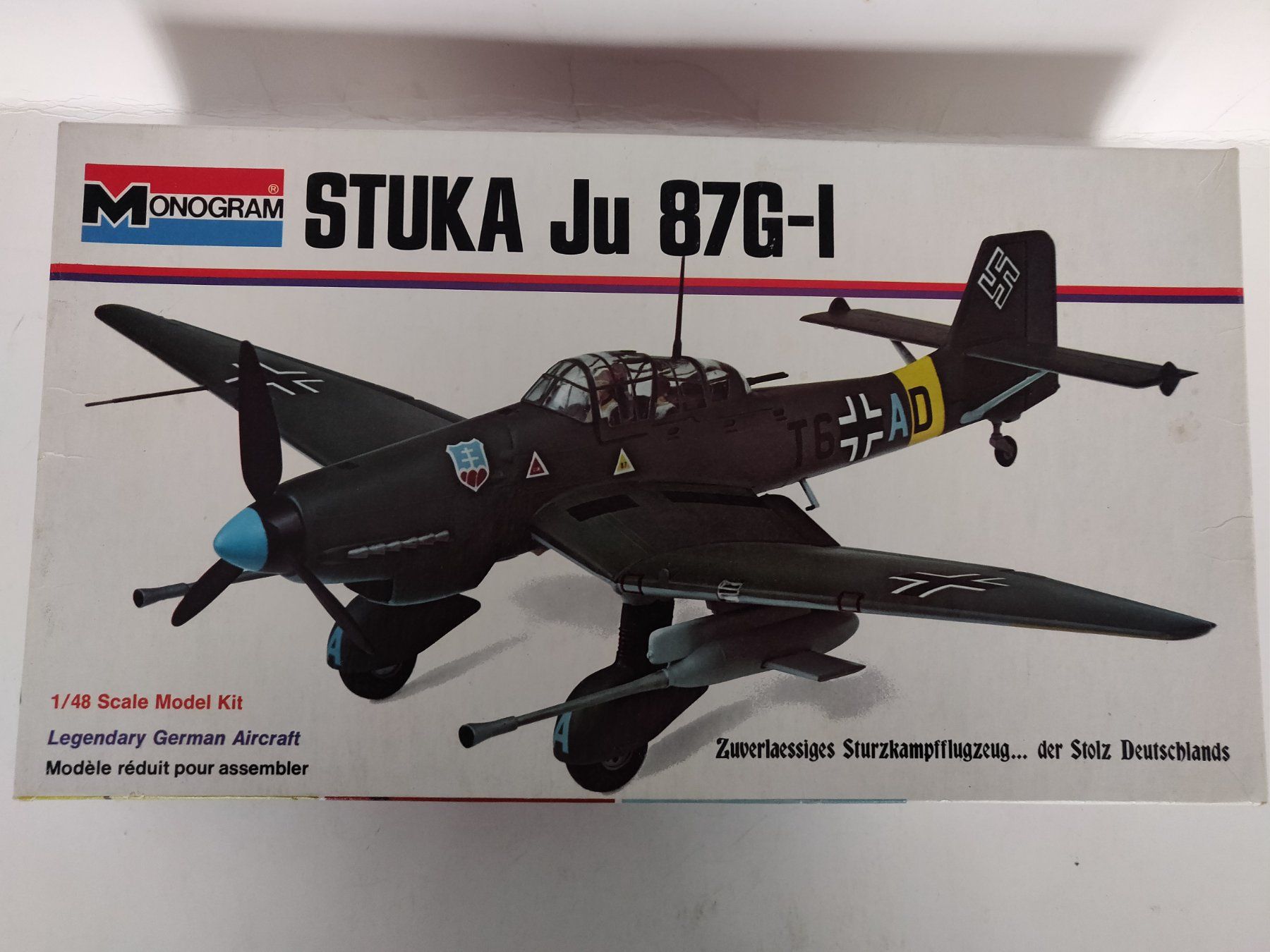 Modellbausätze & Standmodelle: Monogram 1:48 Junkers Ju-87G-1 Stuka – Gebraucht aus Lyss von