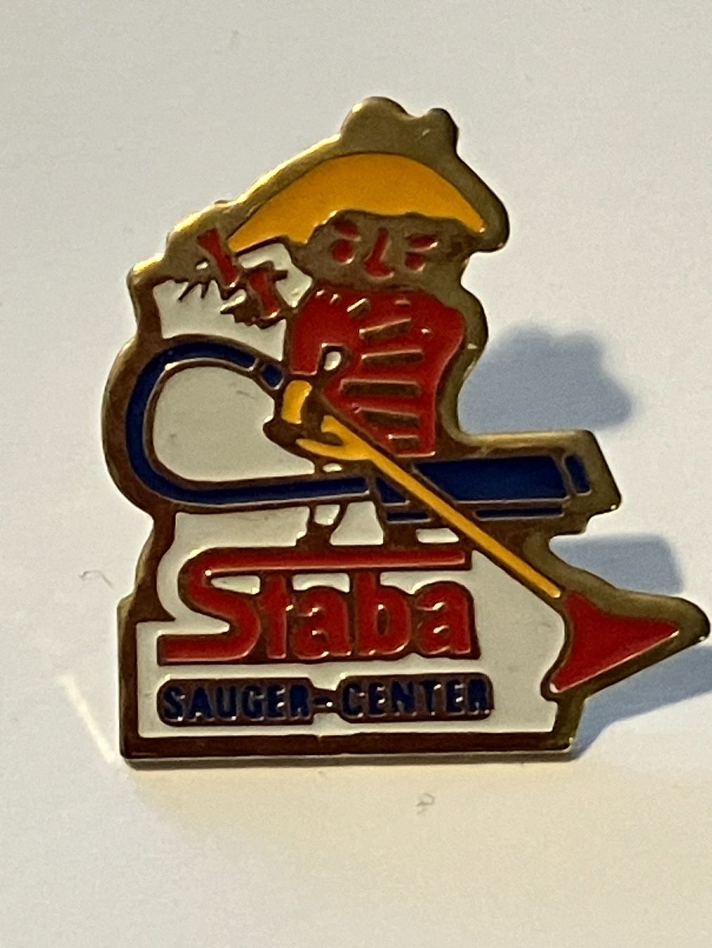 Placchette & Badge: 1 Pin Staba Sauger Center – Usato da Basel venduto da djwwpp