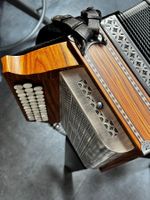 Steirische Harmonika, Alpengold, mit Koffer, wie neu