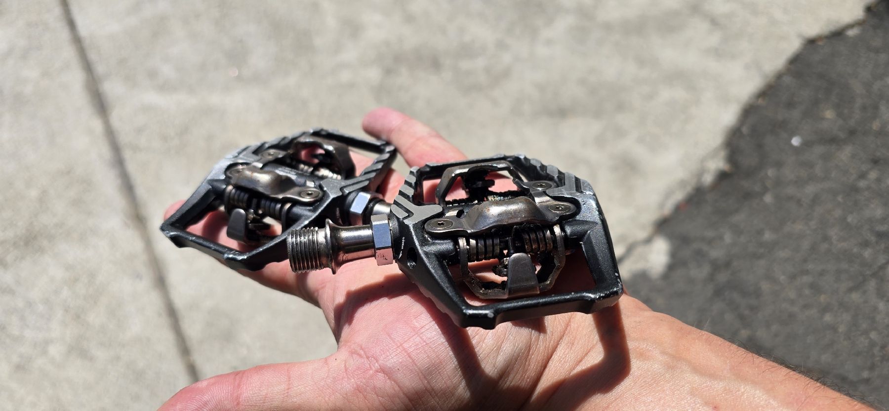 Shimano Ersatzteile: Shimano XTR Klickpedale – Gebraucht aus basel von Freerider4057 4