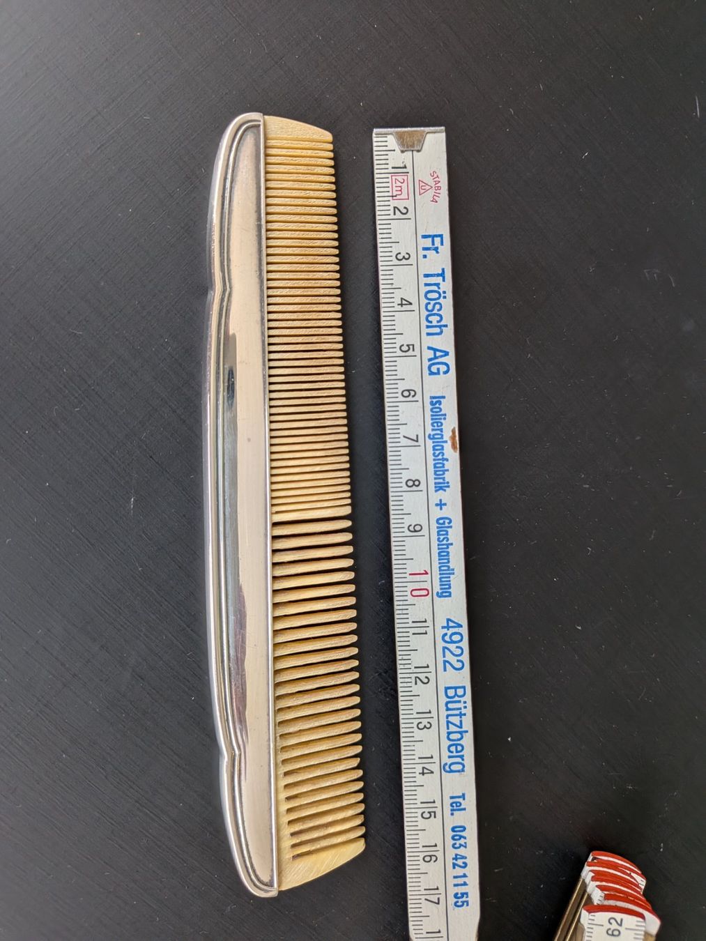 Jezler Altro per la cura dei capelli: Kamm Jezler Silber 800 – Usato da Emmen venduto da Brockofsky 2