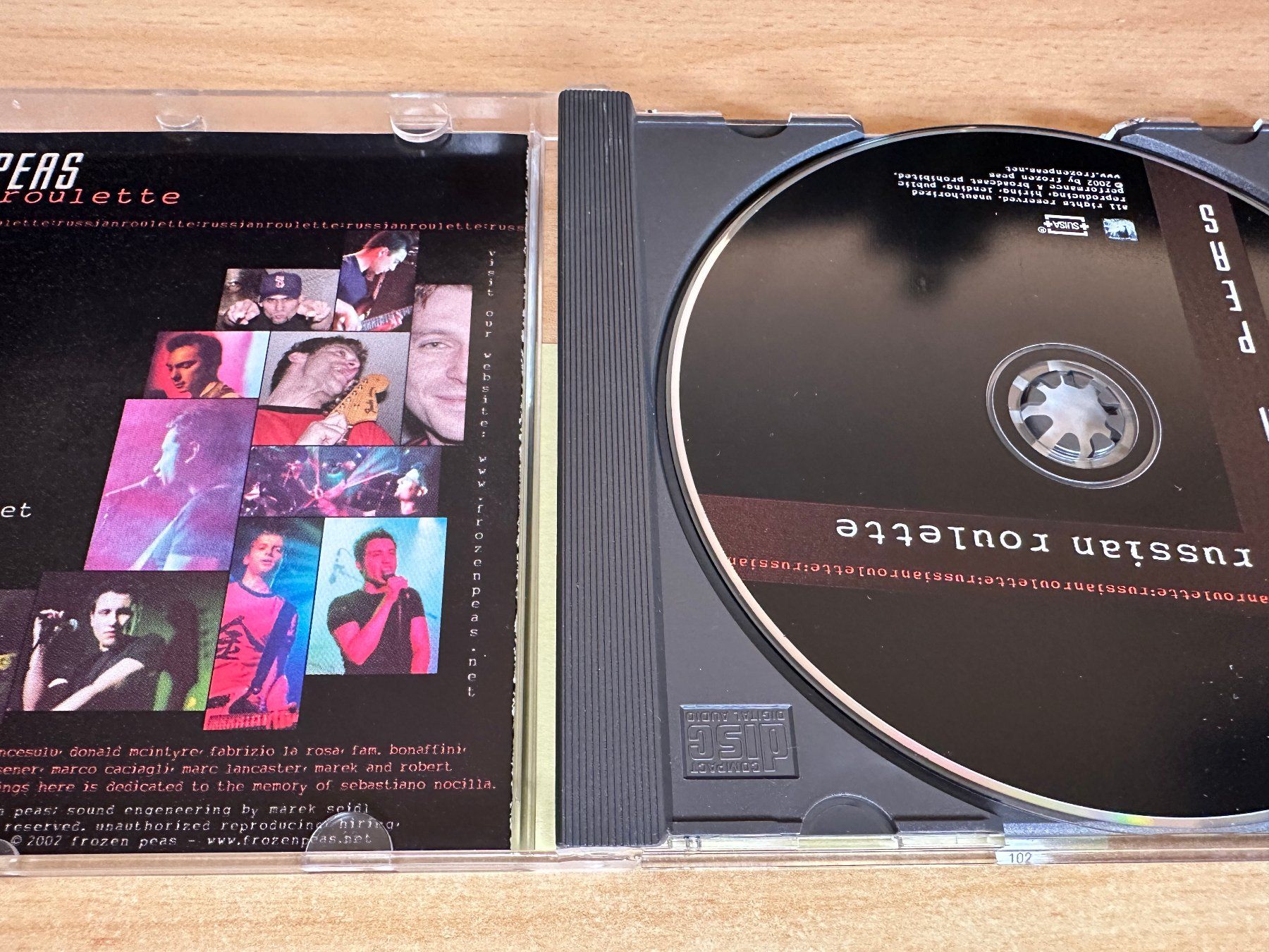 CD: Frozen Peas – Russian Roulette – Usato da Rikon im Tösstal venduto da Alpenmutz 2