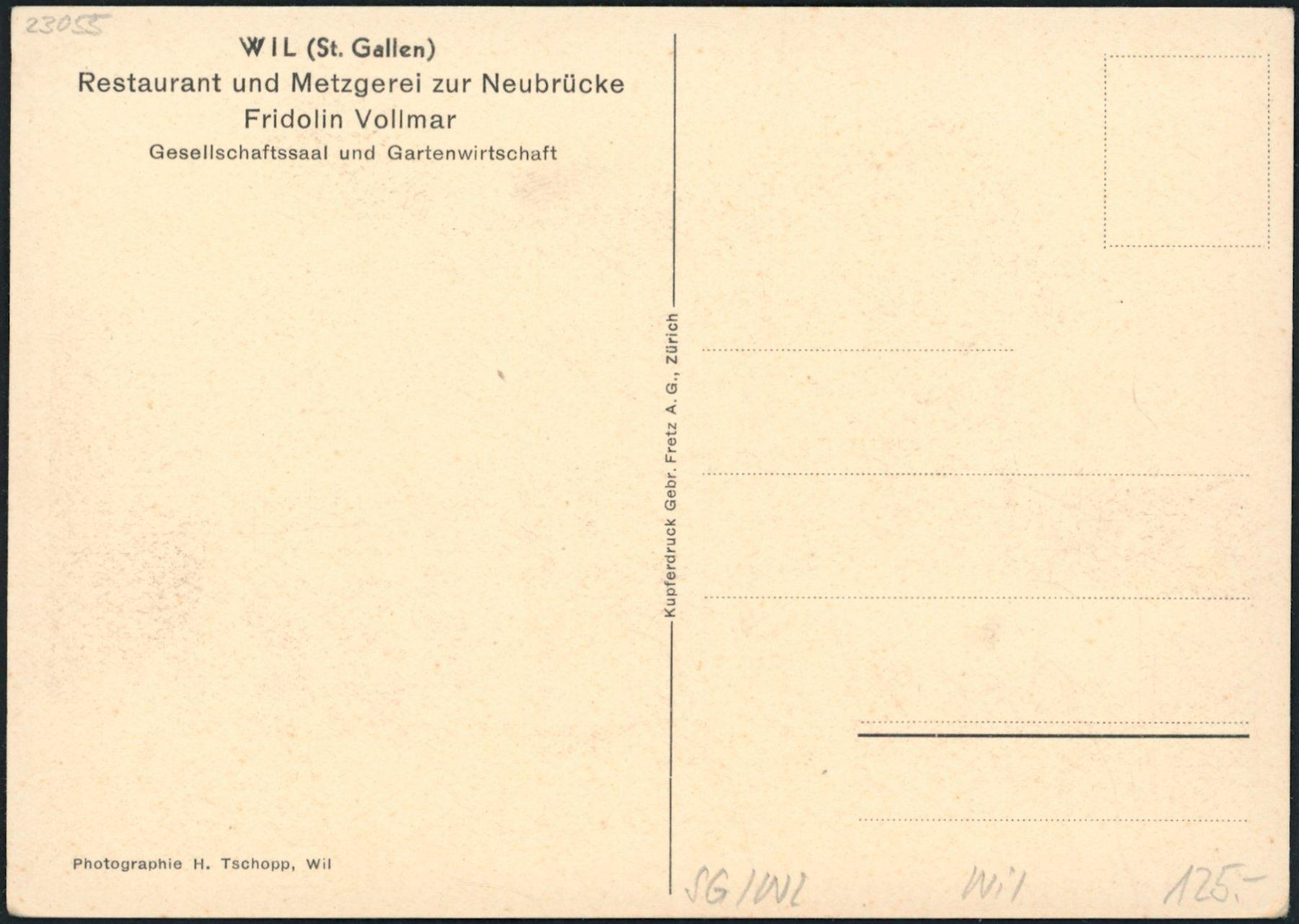 Cartoline postali: SG Wil – Nuovo (secondo la descrizione) da Schindellegi venduto da stationary 1
