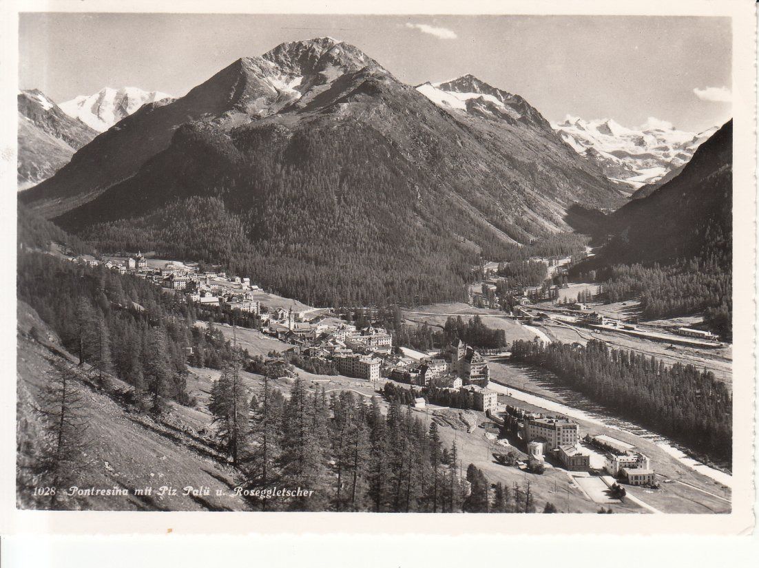Cartoline postali: Pontresina 1949 – Usato da Bürglen TG venduto da StampGraf