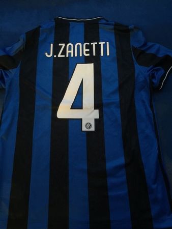 Zanetti Inter Trikot Jersey Maglia Maillot Gr. L