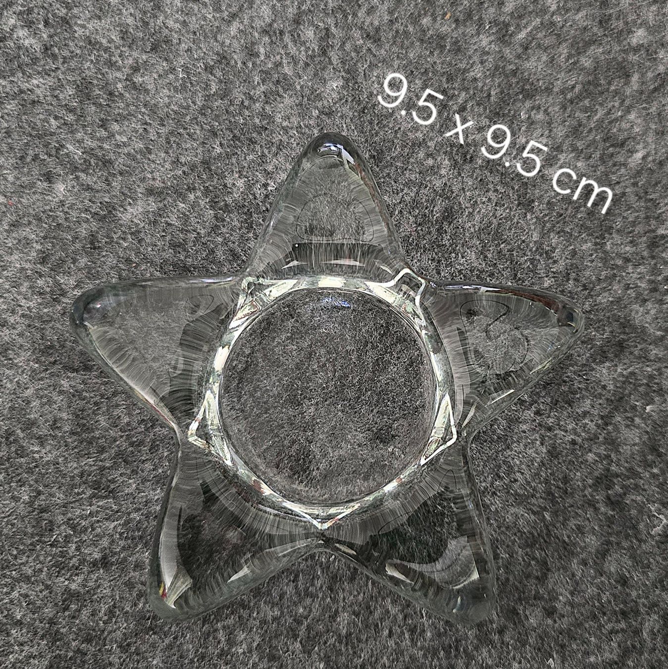 Glasi Hergiswil Portacandele: GLAS | Teelichthalter Stern – Usato da Meggen venduto da everydaysale