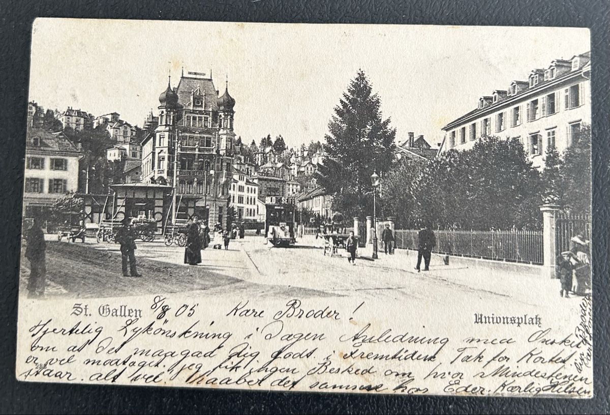 Cartes postales: St.Gallen Unionisplatz – D'occasion à Horw par Tellbub