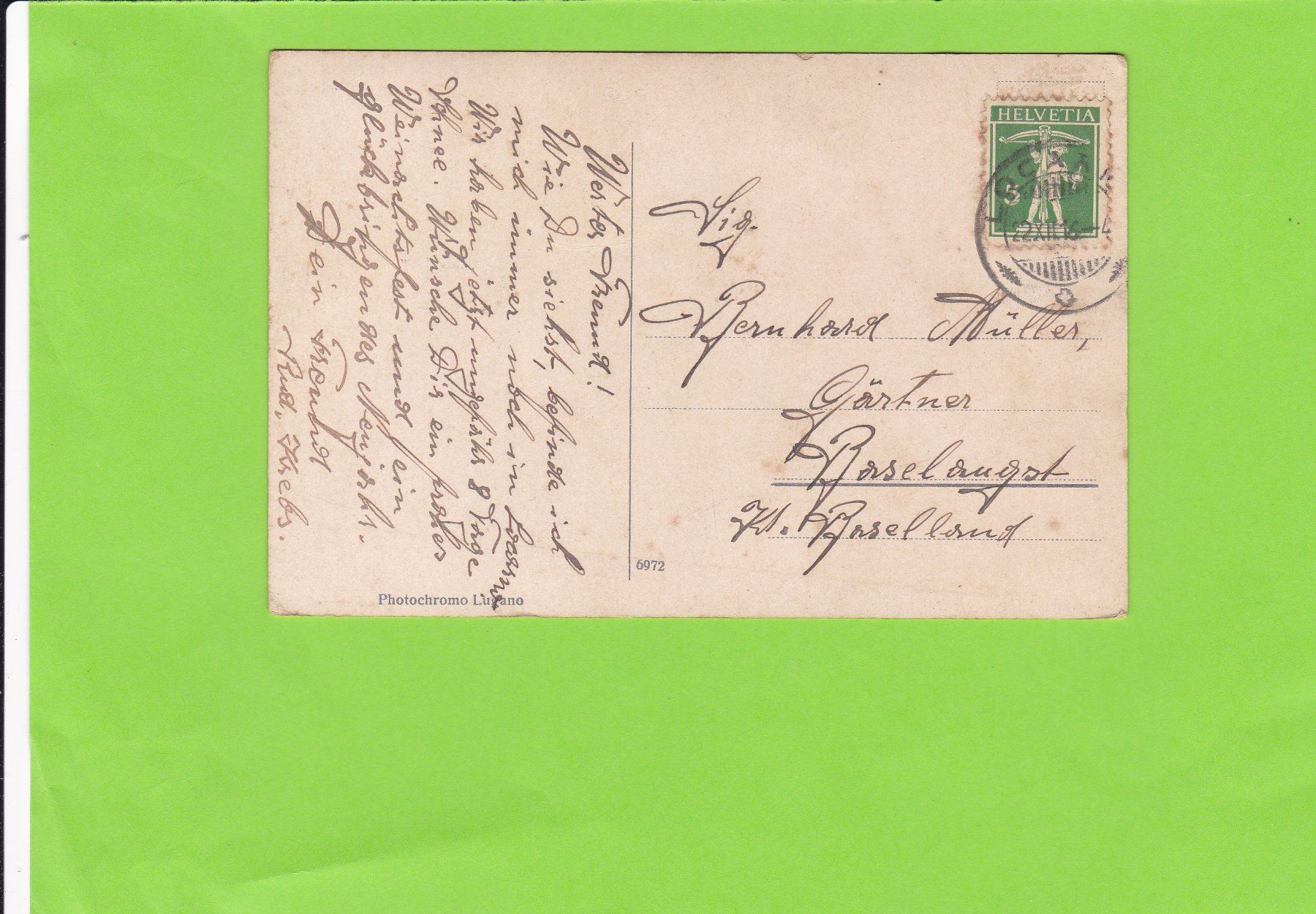 Cartoline postali: Un saluto de Ponte Brolla – Usato da St. Peterzell venduto da neckertal 1
