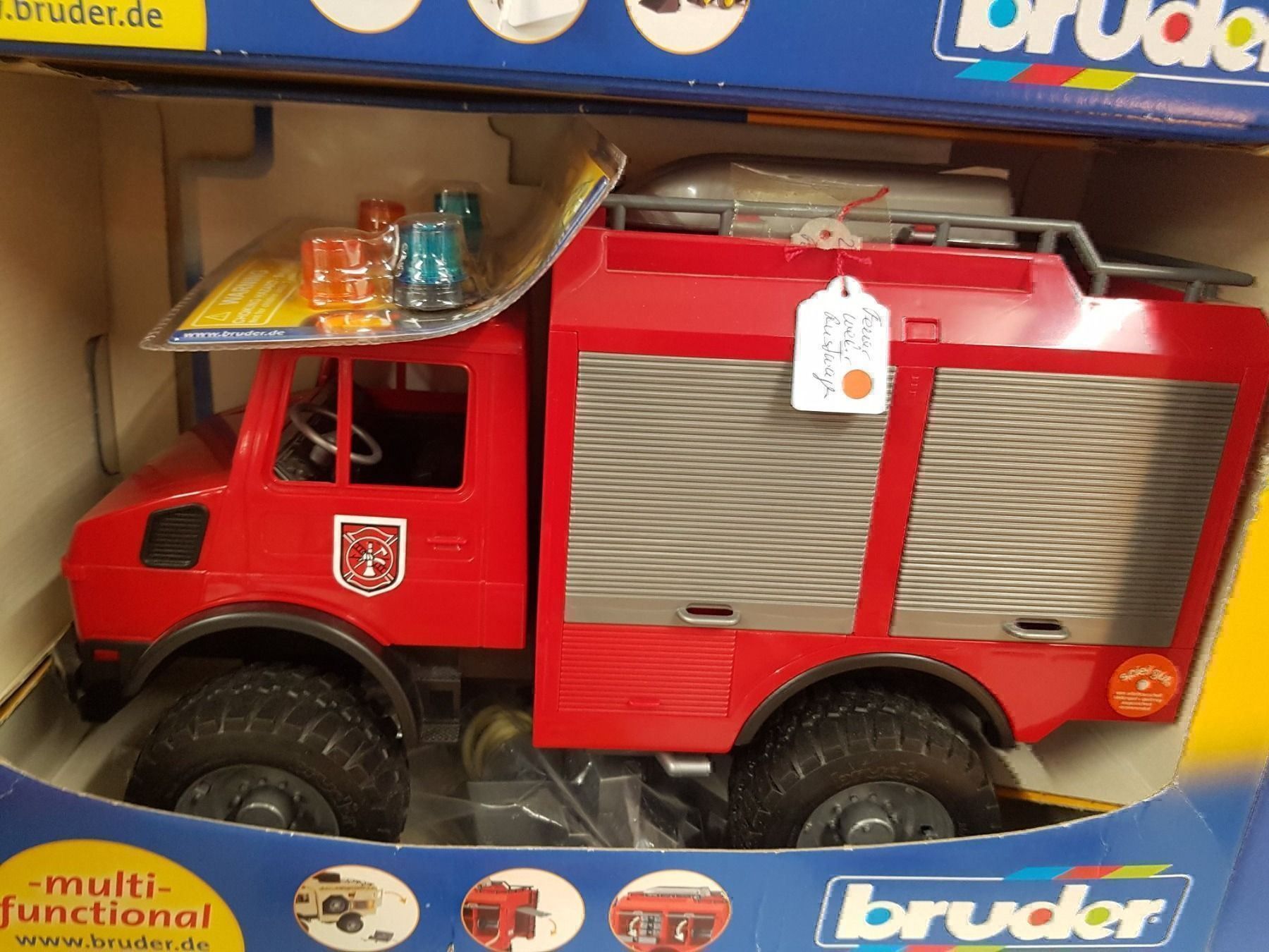 Bruder Giocattoli: Bruder Feuerwehr Rüstwagen – Usato da Schwarzenburg venduto da Flamingo07