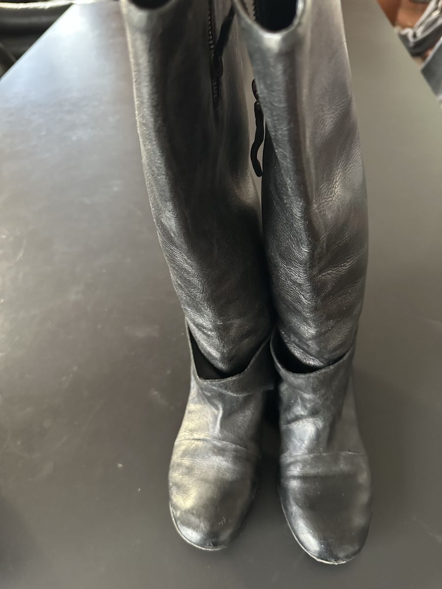 Damenschuhe: Marsell Lederstiefel Gr.37 Winterstiefel – Gebraucht aus Himmelried von cookie50000