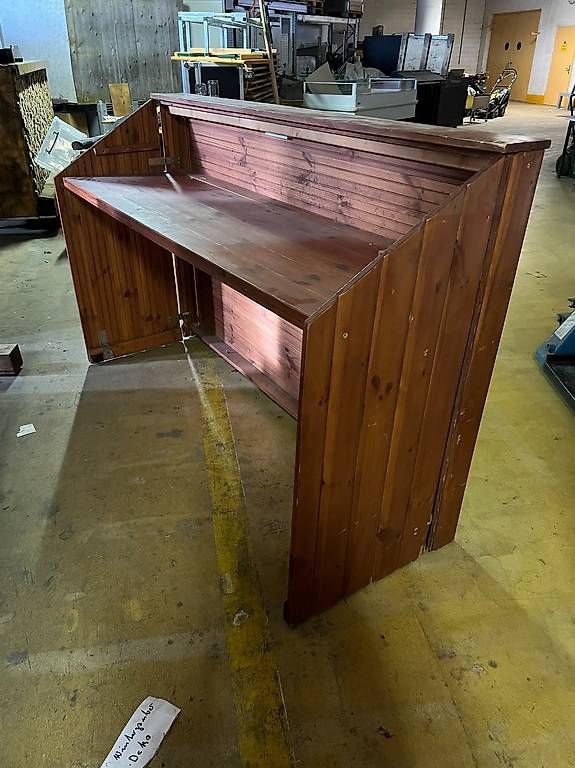 Allestimento di negozi e stand fieristici: Klappbar Eventbar Holz – Usato da Rheineck venduto da inf_kv7d 1
