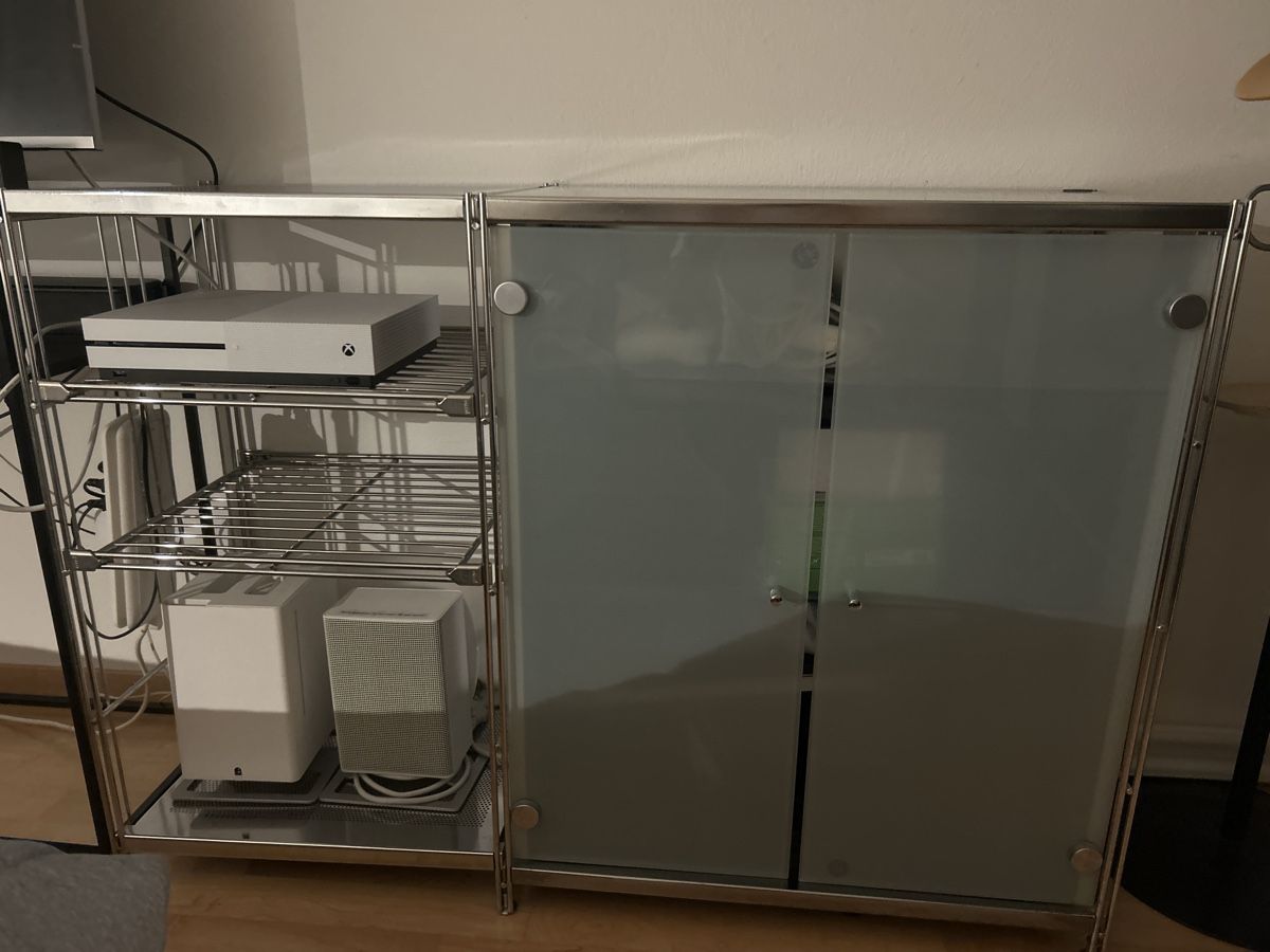 Scaffali: Sideboard with Display Cabinet and Open Shelf – Usato da Stäfa venduto da mic.walo 3