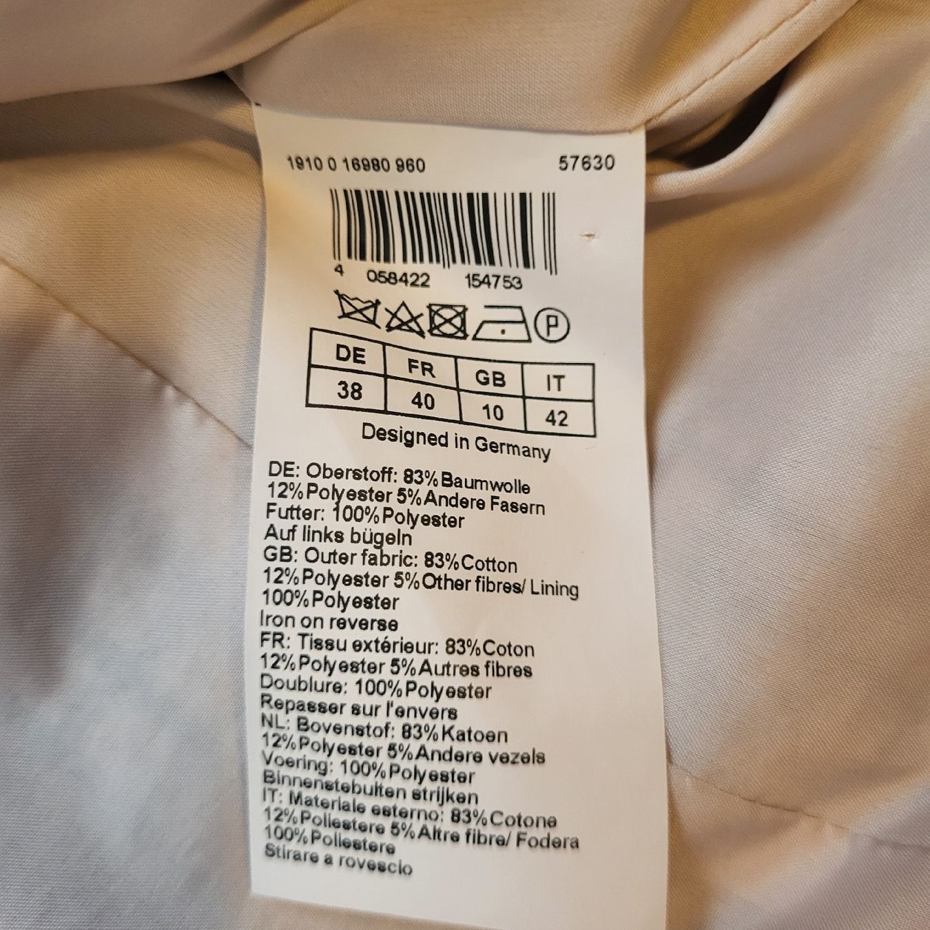 Hallhuber Jacken: Hallhuber-Blazer kariert (38) – Gebraucht aus Malans GR von caroline_F.85 3