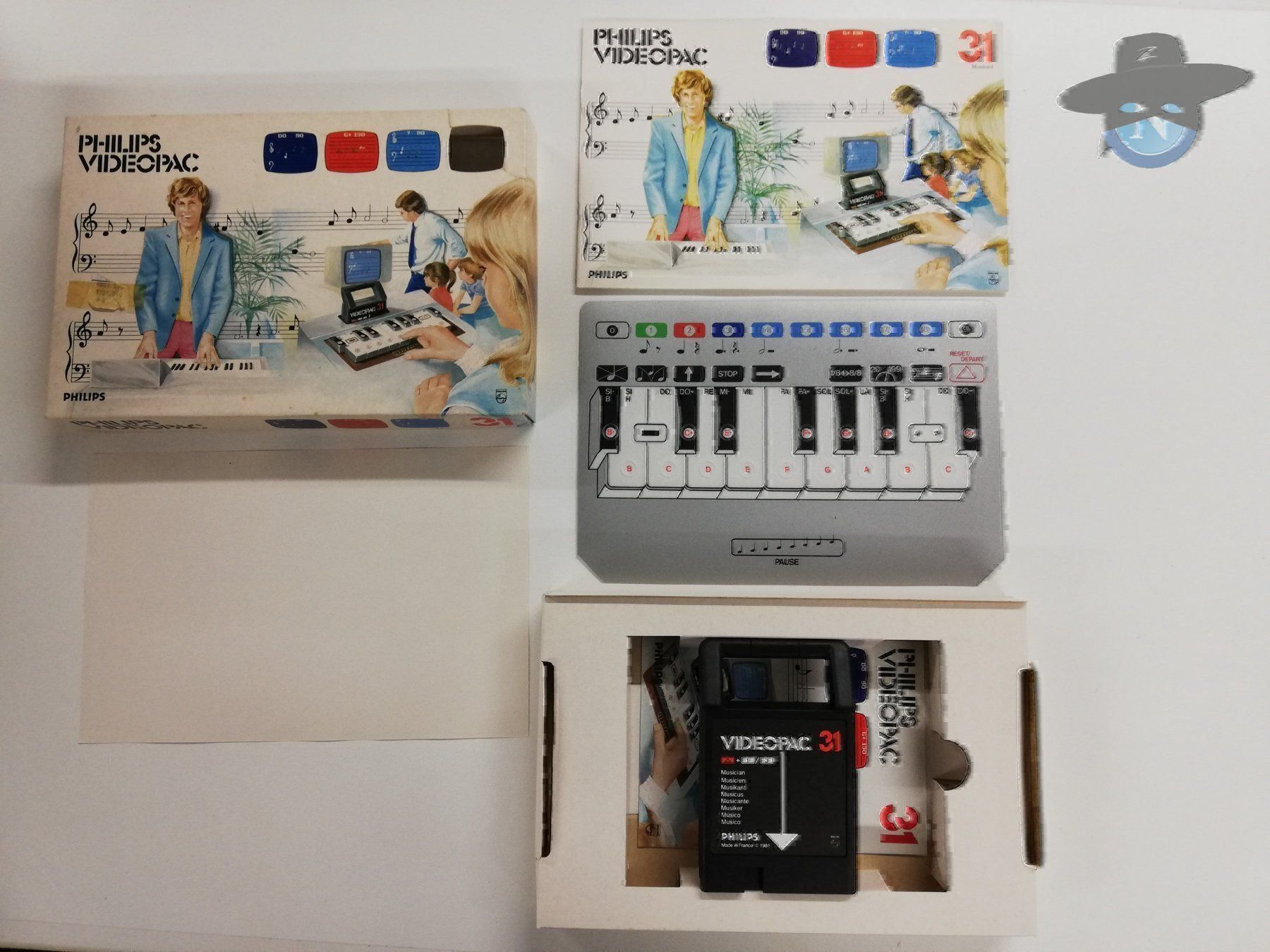Spiele: Musikant # 31 / Videopac G7000 G7200 – Gebraucht aus St. Gallen von zorro_dc 2