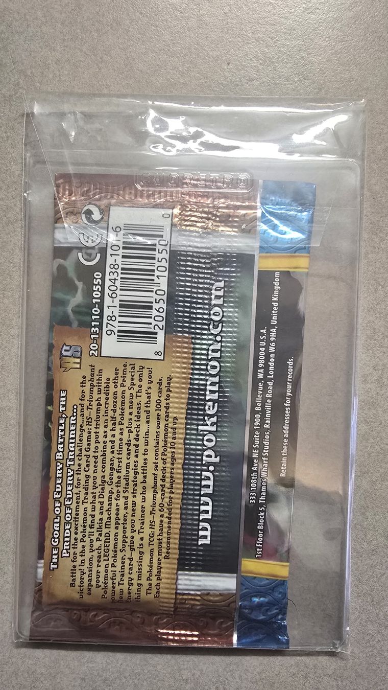 Pokémon Carte collezionabili: HS triumphant booster  – Nuovo (secondo la descrizione) da Bernex venduto da tim_w7lx 1