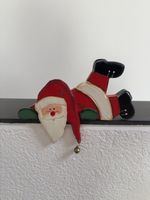 Weihnachtsfigur Nikolaus Holz Dekoration 
