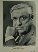 Leonard Steckel (1901-1971) Schauspieler - Autogramm