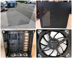 Thermaltake Tower Gehaeuse PC Netzteil mit Lüfter gebraucht