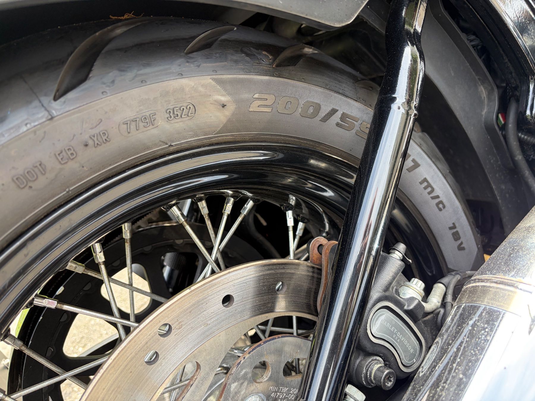 Harley-Davidson Chopper: Harley Davidson Softail Slim Jekill Hyde – Usato da Rütihof venduto da elcheffe81 7