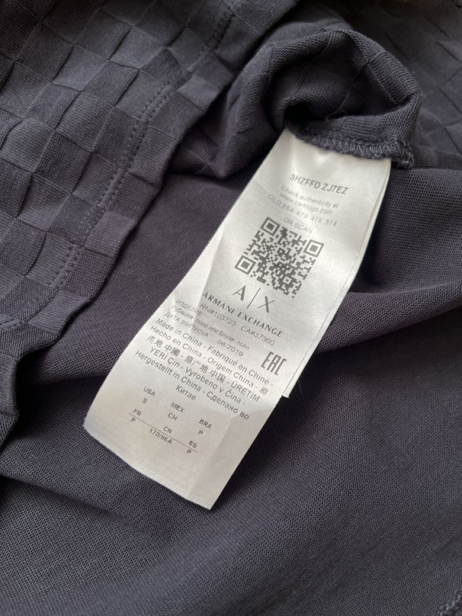 Armani Polo-Shirts: Armani Exchange Herren Poloshirt – Neu (gemäss Beschreibung) aus Wangen b. Olten von break72 6