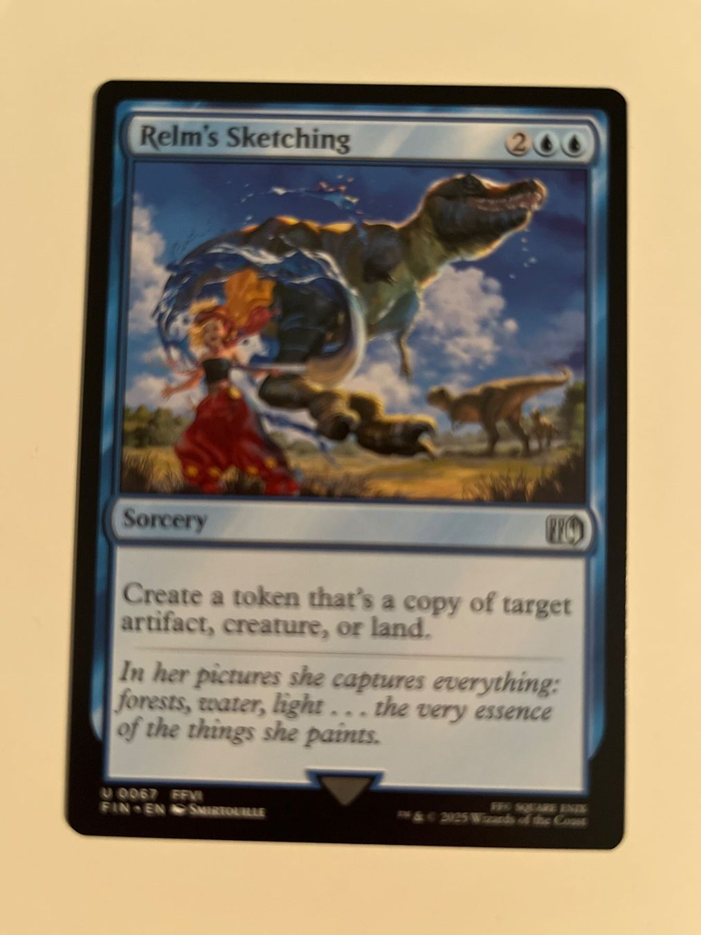Magic The Gathering Carte collezionabili: 1 x Relm's Sketching - Magic: The Gathering - MtG – Usato da Kriens venduto da Shadi1980