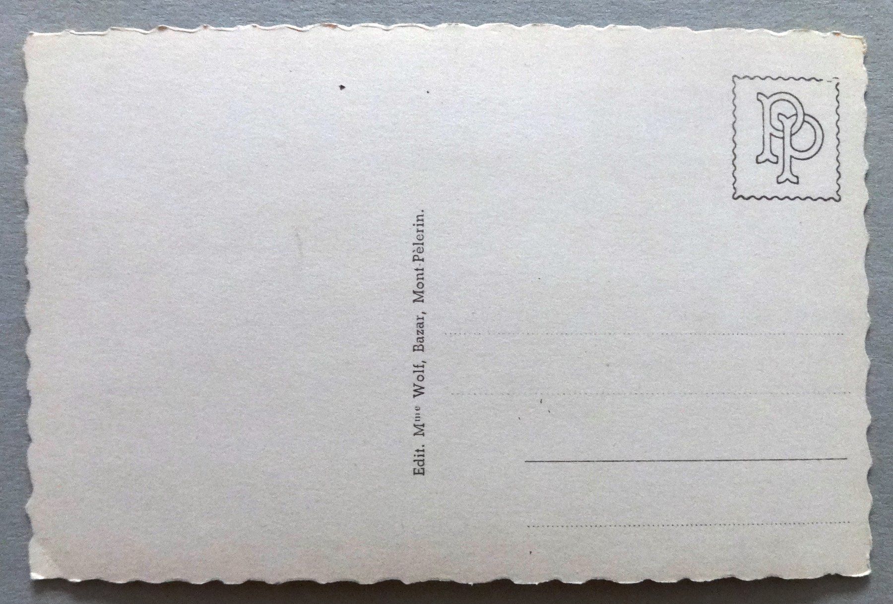 Cartoline postali: Mont-Pélerin sur Vevey – Usato da Fétigny venduto da Billy2miny 1