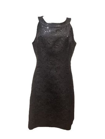 Ann Taylor elegantes schwarzes Kleid