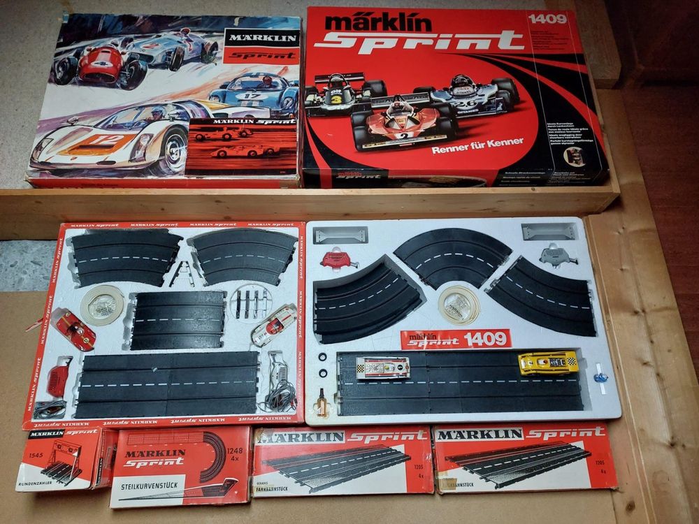 Märklin H0 - 24671, 74491, 74461 - Model train tracks (2) - 2x Märklin